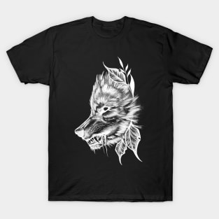 The Wolf (white version) T-Shirt